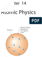 Atomic Physics: Electron Positive Charge Distributed Throughout Atom