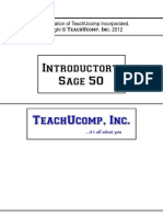 Sage50 Introductory PDF
