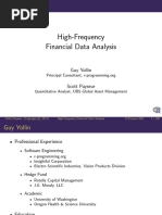 High-Frequency Data Analysisi