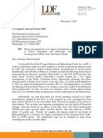 NAACP LDF Letter To Atty General Lynch Re Pending Requests For Federal Investigations