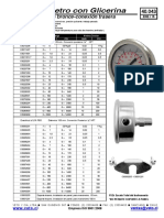 Manómetro de Glicerina 40043