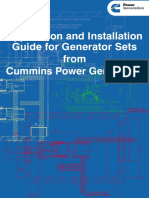 Cummins GuApplication & Installation Guides for Generator Setside