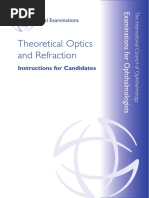 Updated Ico Residency Curriculum Ophthalmology Lens Optics