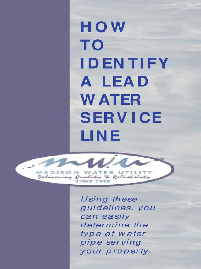 How to Identify Lead Service Line