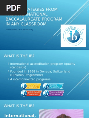 ib myp presentation