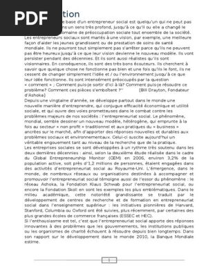 Exemple De Projet Entrepreneurial Pour Les Jeunes Pdf  Exemple de Projet