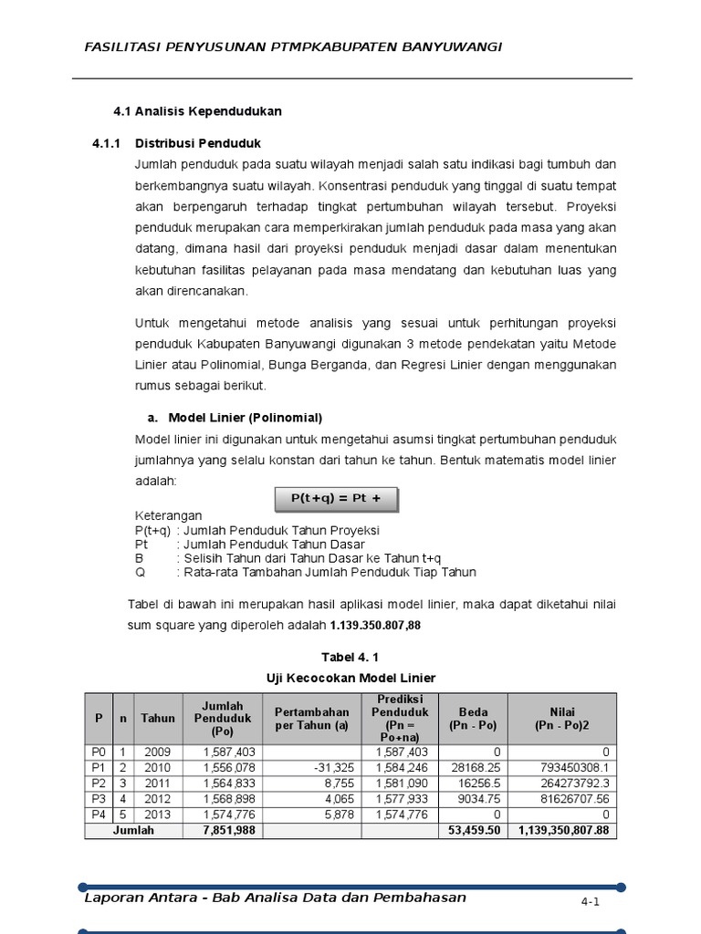 Analisis Kependudukan