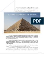La Gran Piramide de Guiza