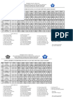 Jadwal Pembinaan Sore SM 2 2015-2016