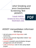 The Alcohol Smoking and Substance Involvement Screening Test