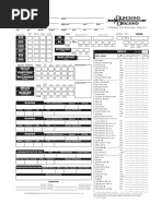 Psionics Sheets