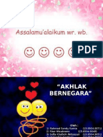 Akhlak Bernegara