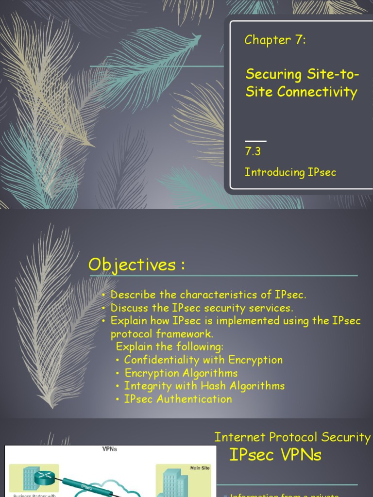 Internet Protocol Security | PDF | Public Key Cryptography | Key ...
