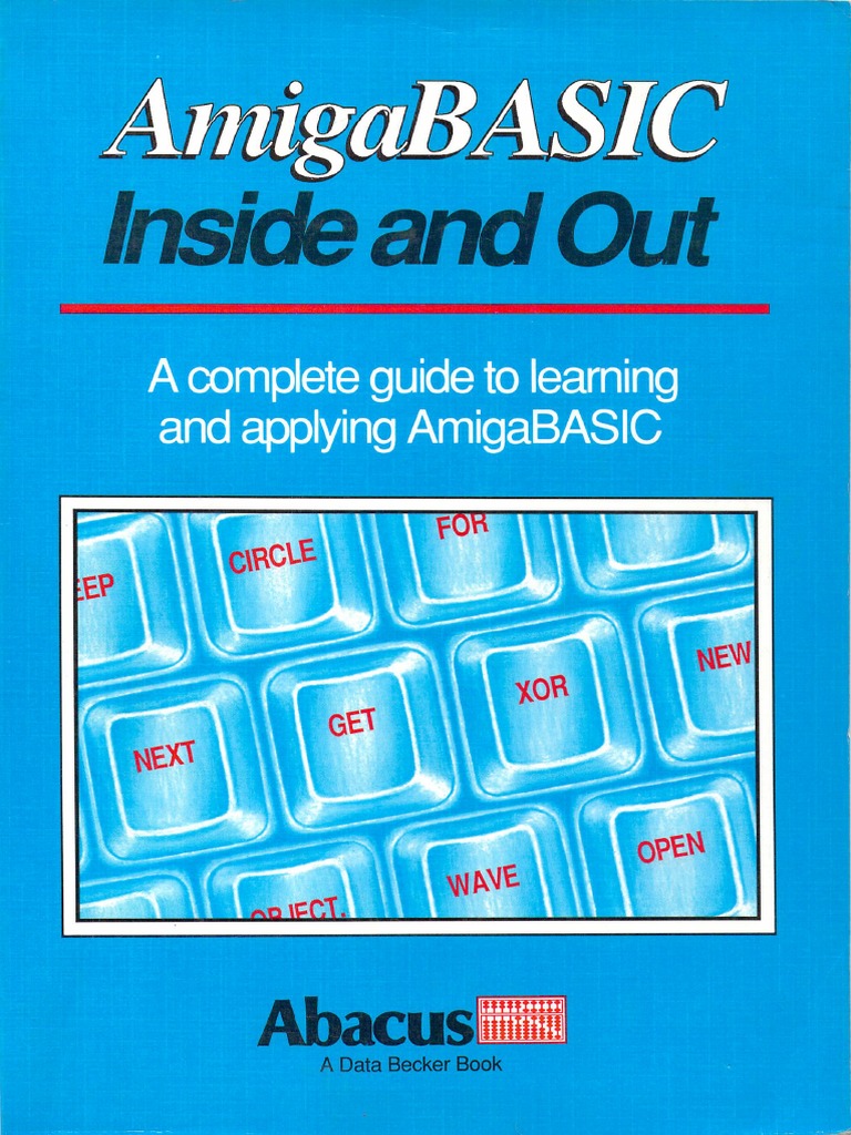 AmigaBASIC Inside and Out | PDF | Floppy Disk | Menu (Computing)