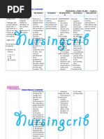 Nursingcrib Com Nursing Care Plan Cholera Cholera Diarrhea
