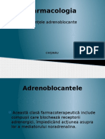 Adrenoblocantele