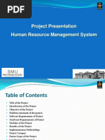 Download Project Presentation on Human Resource Management System by FreeProjectzcom SN298088959 doc pdf