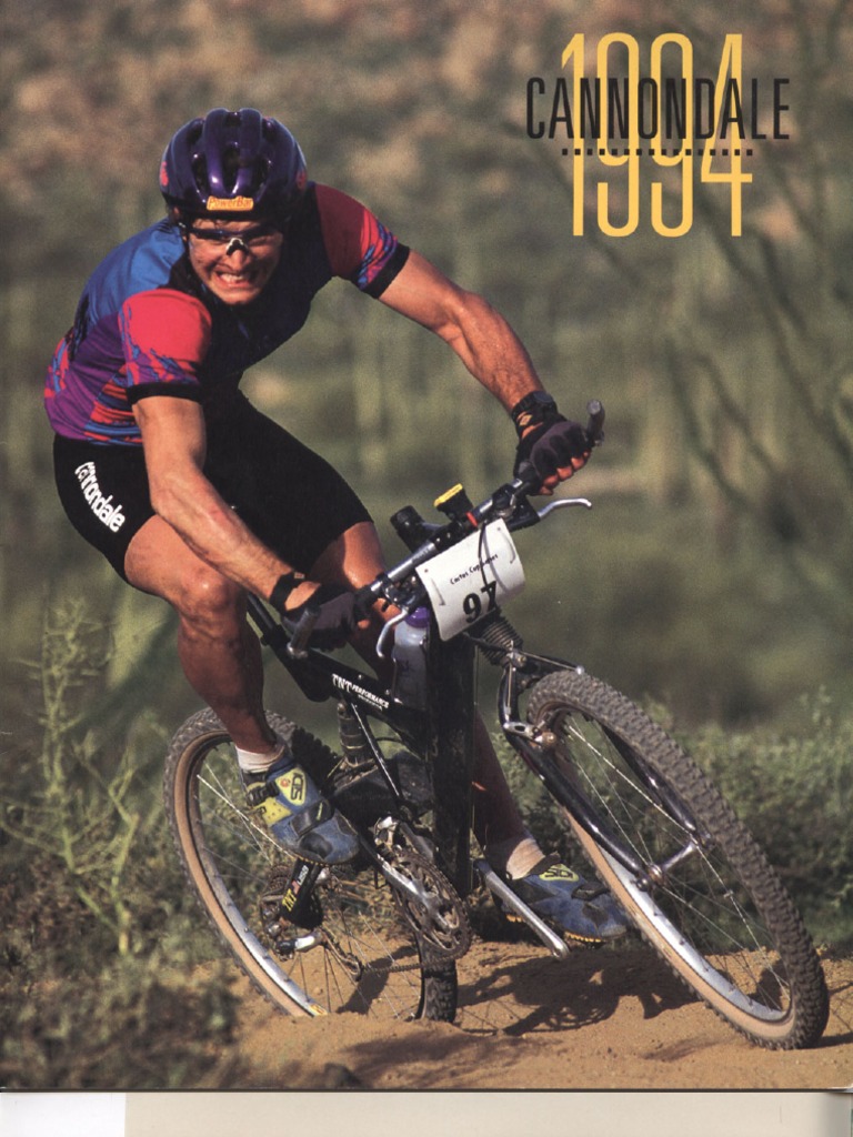 1994 Cannondale Bicycle Catalog | PDF | Mountain Biking | Sports