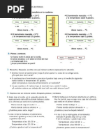 Problemas Con Números Enteros