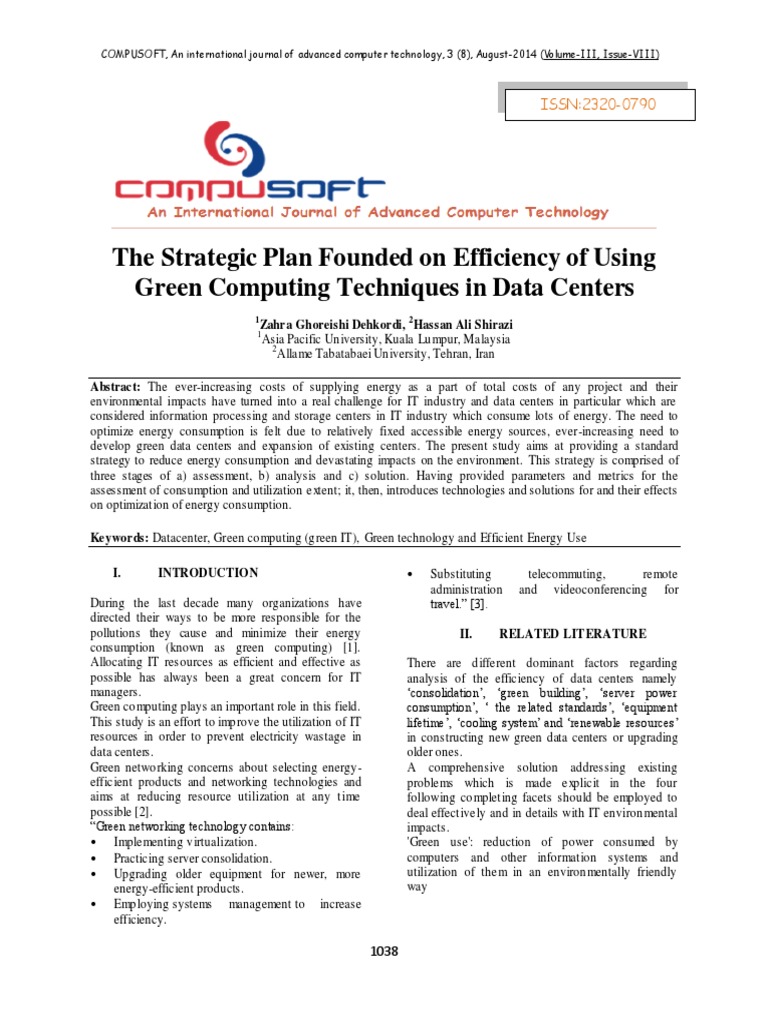 Compusoft, 3 (8), 1038-1047 PDF | PDF | Data Center | Air Conditioning