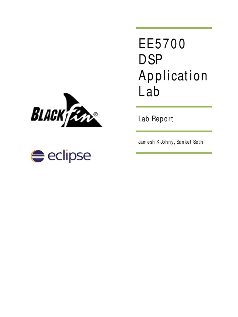 Analysis of DSP Lab Report on Assembly Coding, Digital Filtering