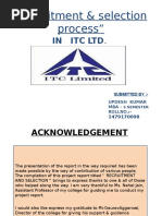 KING SIZE (Presentation On Itc)