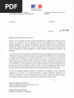 Marseille - Courrier de N. Vallaud-Belkacem et P. Kanner