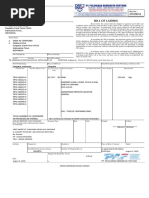 Example of Shipping Instruction Template | PDF | Cargo | Invoice
