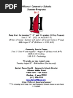 Download Community Schools Brochure Summer 2010 by Hillcrest_Middle_School SN29811714 doc pdf