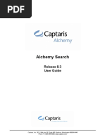 Alchemy Search User Guide PDF