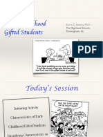Early Childhood Gifted Students: Kevin D. Besnoy, Ph.D.