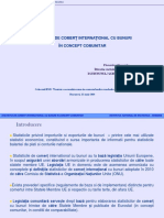 Statistici de Comer Ț Internațional Cu Bunuri În Concept Comunitar