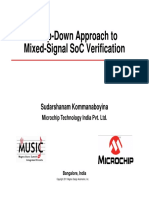 A Top Down Approach to Mixed Signal SoC Verification