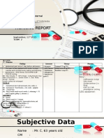 Morning Report: Department of Internal Medicine