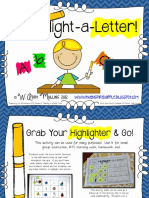 Highlight ALetter Letter Identification