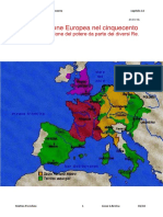 La Situazione Politica Europea Nel 500