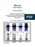 PRAAT Workshop Manual v421