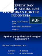 Kurikulum Pendidikan Kedokteran - 2010