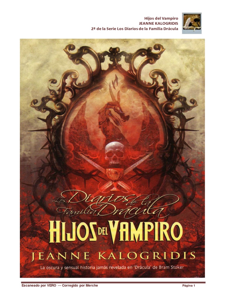 Kalogridis Jeanne Diarios De La Familia Dracula 02 Hijos Del Vampiro Dracula Conde Dracula
