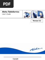 Download Aloha Table Service Users Guide Version 53 by eburks SN29814874 doc pdf