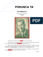 Neville Goddard La Porunca Ta PDF