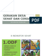 Gerakan Desa Sehat Dan Cerdas