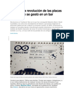 La Historia Detras de Arduino