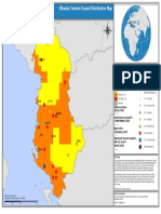 Albania - Seismic Hazard Distribution Map