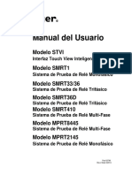 User Manual STVI - SMRT PN 83796 Spanish Rev 2