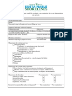 Preconstructed Demonstration Site Assessment