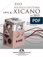 Sistema Político Electoral Mexicano y Reformas de 2014-2015. Miguel González Madrid y Alberto Escamilla Cadena (coords.). Edición de la Universidad Autónoma Metropolitana, Unidad Iztapalapa. Año de edición