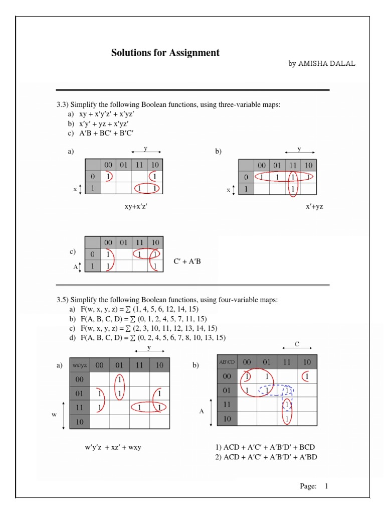 Boolean Algebra