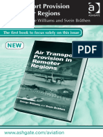 Air Transport Provision in Remoter Regions 11