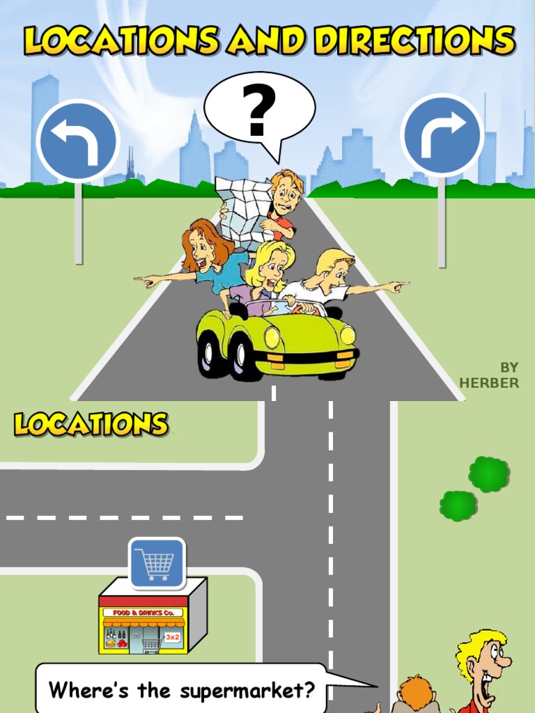 Directions to Local Landmarks | PDF
